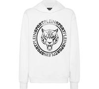 Plein Sport - Hoodie Carbon Tiger - Größe M - weiß