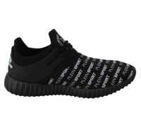 Plein Sport Herren Schwarz Polyester Runner Henry Turnschuhe Schuhe EU 39/UK 6