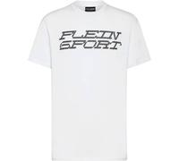 PLEIN SPORT Herren Shirt TIGER (PP2271) M Wei? 112