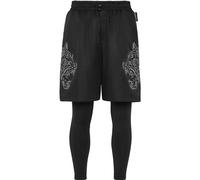 PLEIN SPORT Herren Sporthose TIGER (PP1585) S Schwarz