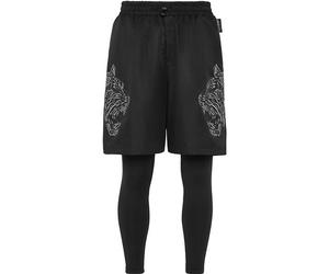 PLEIN SPORT Herren Sporthose TIGER (PP1585) S Schwarz