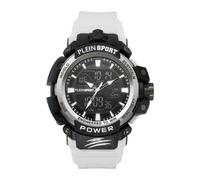 Plein Sport Herren Uhr Analog Digital Quarz COMBAT PSNBA0223 Silikon