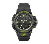 Plein Sport Herren Uhr Analog Digital Quarz COMBAT PSNBA0423 Silikon