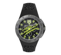 Plein Sport Herren Uhr Analog Quarz Thunderstorm Chrono PSABA0623 Silikon