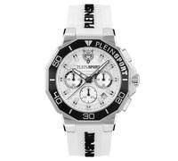 Plein Sport Herren Uhr Analog Quarz Titan PSAGA0225 Silikon