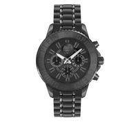 Plein Sport Herren Chronograph Glam Chrono PSMEA0724 IP Black 44 mm