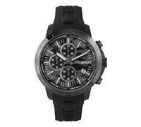 Plein Sport Herren Uhr Chronograph Analog Quarz Plein GAIN PSCBA0223 Silikon