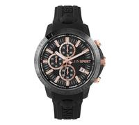 Plein Sport Herren Uhr Chronograph Analog Quarz Plein GAIN PSCBA0723 Silikon