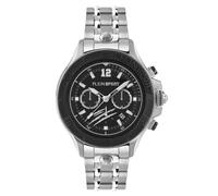 Plein Sport Herren Uhr Chronograph Analog Quarz Warrior TECH PS6BA0624 Edelstahl