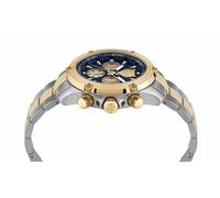 Plein Sport Herren Uhr Hurricane PSDBA1324 Blau Two-Tone Chronograph