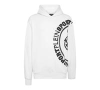 PLEIN SPORT Herren Kapuzensweat CARBON TIGER (PP8383) L Wei?