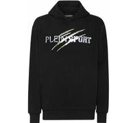 PLEIN SPORT Hoodie CHROME SCRATCH (FACC-MJB3060-SJO001N) XXL 0227 | black+greenfluo