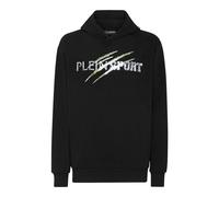 Plein Sport - Hoodie Chrome Scratch - Größe XXL - schwarz