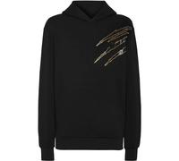 Sweatshirt PLEIN SPORT "Scratch", Herren, Gr. 4XL, 0293, schwarz, lightgold, Obermaterial: 88% Baumwolle, 12% Polyester, Sweatshirts (75710404-4XL) 0293, schwarz, lightgold
