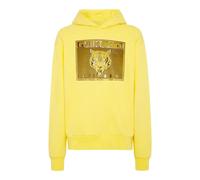 PLEIN SPORT Herren Kapuzensweat TIGER (PP1151) XXL Gelb 122