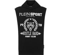 Sweatshirt PLEIN SPORT "Tiger", Herren, Gr. L, 0201, schwarz, weiß, Obermaterial: 88% Baumwolle, 12% Polyester, Sweatshirts (23374565-L) 0201, schwarz, weiß