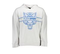 Plein Sport Herren Shirt Weiß mit Logo Sport Style - Größe: S