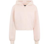 Kapuzensweatjacke PLEIN SPORT "Scratch", Damen, Gr. XL, 03, rose, pink, Obermaterial: 59% Baumwolle, 35% Polyester, 6% Elasthan, Sweatjacken (28630421-XL) 03, rose, pink