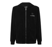 Plein Sport - Kapuzen-Sweatjacket - Größe XL - schwarz