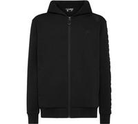 Sweatshirt PLEIN SPORT "Kapuzen-Sweatshirt", Jungen, Gr. S, schwarz (02, schwarz), Obermaterial: 80% Baumwolle, 13% Polyester, 7% Elasthan, Sweatshirts Sweatshirt (79393163-S) 02, schwarz