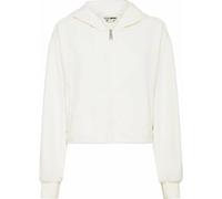 Sweatshirt PLEIN SPORT "Kapuzen-Sweatshirt", Damen, Gr. S, 01of, sanftes weiß, Obermaterial: 47% Polyester, 38% Viskose, 15% Elasthan, Sweatshirts Sweatshirt (62135653-S) 01of, sanftes weiß