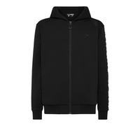 Sweatshirt PLEIN SPORT "Kapuzen-Sweatshirt", Jungen, Gr. L, 02, schwarz, Obermaterial: 80% Baumwolle, 13% Polyester, 7% Elasthan, Sweatshirts Sweatshirt (79393163-L) 02, schwarz