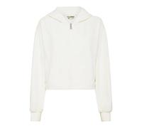 Sweatshirt PLEIN SPORT "Kapuzen-Sweatshirt", Damen, Gr. S, 01of, sanftes weiß, Obermaterial: 47% Polyester, 38% Viskose, 15% Elasthan, Sweatshirts Sweatshirt (62135653-S) 01of, sanftes weiß