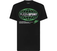 PLEIN SPORT Kurzarm-Rundhals-T-Shirt GLOBAL EXPRESS EDITION (FACC-MTK6421-SJY001N) XXL 0227