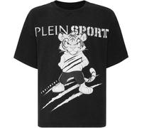 PLEIN SPORT Kurzarm-Rundhals-T-Shirt TIGER (AAEC-MTK8771-STE003N) S 02 | black