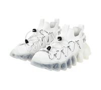 Sneaker PLEIN SPORT "Runner Sneaker The Bubble Gen.x.02 Tiger", Gr. 40, weiß (01, weiß), Schuhe (88211703-40) 01, weiß