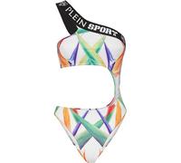 PLEIN SPORT Monokini FLOWERS (FACC-WMX0236-STE003N) S 0121 | white/multicolored