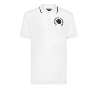 PLEIN SPORT Herren Polo CARBON TIGER (PP13031) S Wei? 112