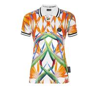 PLEIN SPORT Damen Polo W Poloshirt (PP2903) L Wei?