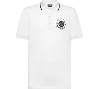 PLEIN SPORT Herren Polo Poloshirt 5XL Wei? 112