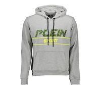 PLEIN SPORT FELPA SENZA ZIP UOMO GRIGIO