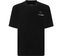 T-Shirt PLEIN SPORT "Rundhals-T-Shirt", Herren, Gr. 3XL, schwarz (02, schwarz), Obermaterial: 47% Polyester, 38% Viskose, 15% Elasthan, Shirts T-Shirt (51344017-XXXL) 02, schwarz