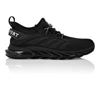 Sneaker PLEIN SPORT "Runner Sneaker", Damen, Gr. 42, Normalschaft, schwarz (02, schwarz), Schuhe Sneaker (30664350-42) 02, schwarz