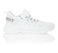 Sneaker PLEIN SPORT "Runner Sneaker", Gr. 45, Normalschaft, weiß (01, weiß), Schuhe (96590852-45) 01, weiß