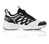 Sneaker PLEIN SPORT "Scratch", Gr. 44, Normalschaft, schwarz-weiß (0102, weiß, schwarz), Schuhe (24261235-44) 0102, weiß, schwarz