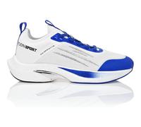 Sneaker PLEIN SPORT "Läufer Sneaker", Damen, Gr. 39, Normalschaft, weiß (0108, weiß, middleblau), Schuhe Sneaker (83682258-39) 0108, weiß, middleblau