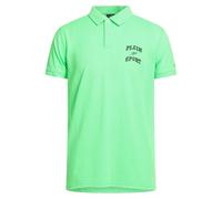 Plein Sport Scratch Logo Grünes Poloshirt M