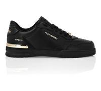 Sneaker PLEIN SPORT "Tiger.x", Damen, Gr. 37, Normalschaft, schwarz (0294, schwarz, lightgold), Schuhe Sneaker (83217326-37) 0294, schwarz, lightgold