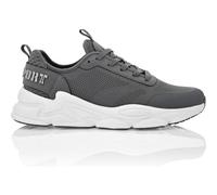PLEIN SPORT Herren Halbschuhe Runner Sneaker (PP9371) 46 Grau