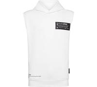 Hoodie PLEIN SPORT "Sport Top", Herren, Gr. XXL, schwarz-weiß (0102, weiß, schwarz), Obermaterial: 88% Baumwolle, 12% Polyester, Sweatshirts (20671367-XXL) 0102, weiß, schwarz