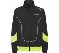 Yoga-Sweatjacke PLEIN SPORT "Scratch", Jungen, Gr. 3XL, 0229, schwarz, gelbfluo, Obermaterial: 100% Polyamid. Futter: 100% Polyester, Sweatjacken (78271423-XXXL) 0229, schwarz, gelbfluo