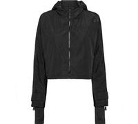 Yoga-Sweatjacke PLEIN SPORT "Scratch", Damen, Gr. XXL, schwarz (02, schwarz), Obermaterial: 100% Polyester; Futter: 100% Polyester, Sweatjacken (58365509-XXL) 02, schwarz