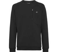 Sweatshirt PLEIN SPORT "Racing", Jungen, Gr. 3XL, schwarz (02, schwarz), Obermaterial: 95% Polyester, 5% Elasthan, Sweatshirts Sweatshirt (40251226-XXXL) 02, schwarz