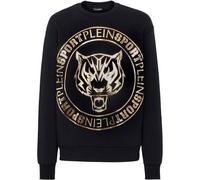 PLEIN SPORT Sweatshirt TIGER (FABC-MJO0894-PJO002N) L 0216 | black/gold