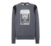 Sweatshirt PLEIN SPORT "Tiger", Jungen, Gr. XL, 72, schwarzgrau, Obermaterial: 88% Baumwolle, 12% Polyester, Sweatshirts Sweatshirt (63506305-XL) 72, schwarzgrau