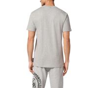 T-Shirt PLEIN SPORT "Carbon Tiger", Herren, Gr. 3XL, 1002, grau, schwarz, Obermaterial: 100% Baumwolle, Shirts (87206617-XXXL) 1002, grau, schwarz